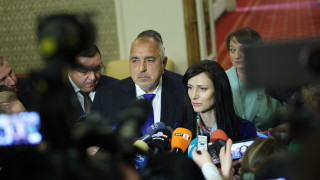 Лидерът на ГЕРБ Бойко Борисов отказа да коментира в началото на