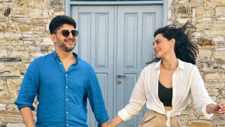 Актьорът и телевизионен водещ Александър Кадиев и моделът Ивелина Чоева