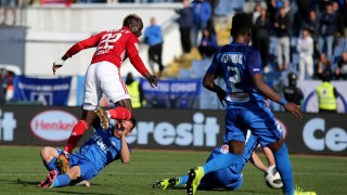 В 39 ата минута на мача ЦСКА Левски имаше спорна