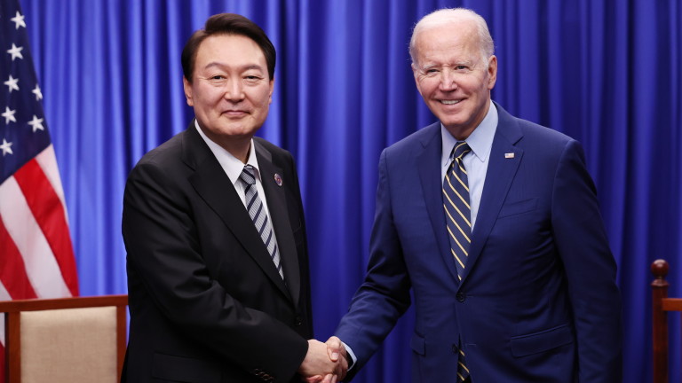 Байдън посреща президента на Южна Корея на 26 април