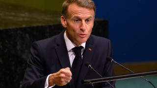 Макрон удари с юмрук и се нахвърли с критики срещу Тръмп в прощалната си реч пред ООН