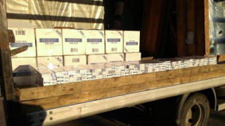 Хванаха 2.5 милиона къса цигари в камион на АМ "Тракия"
