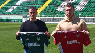 Новите попълнения на Пирин Благоевград Вячеслав Велев и Максим Ковальов