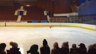 Фигуристката от клуб Ледени искри Симона Господинова спечели кратката програма