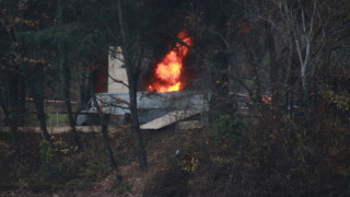 Мащабно учение за реакция при инцидент с пътнически самолет беше