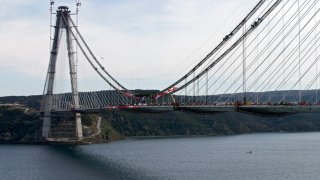 Ердоган направи финалната заварка на уникалния мост над Босфора