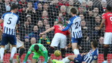 Манчестър Юнайтед победи Брайтън с 3:1 във Висшата лига