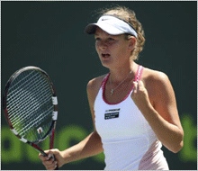 Маями: Агниешка Радванска - Мартина Хингис 4-6, 6-3, 6-2