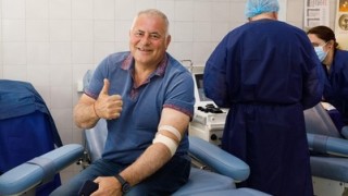 Излекуваният Даме Стойков дари кръвна плазма за лечение на коронавирус