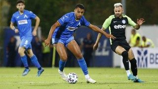 Нападателят на Левски Билал Бари вкара първия си гол в