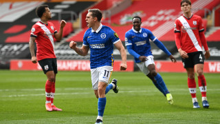 Брайтън победи Саутхамптън в мач от 28 ия кръг на Висшата