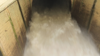 Язовир Кастел в района на севлиевското село Батошево е прелял