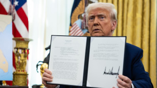 Президентът на САЩ Доналд Тръмп подписа заповед за налагане на