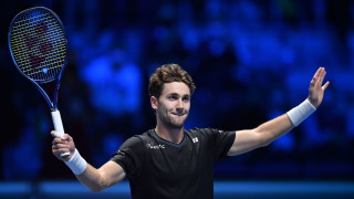 Поставеният под №8 в основната схема Каспер Рууд стана първият