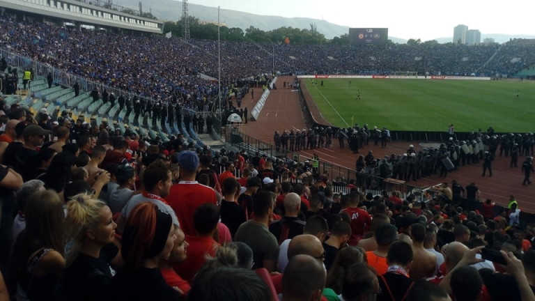 Българската професионална футболна лига благодари на полицията след финала за Купата