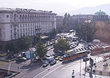 Задръствания в  центъра на столицата