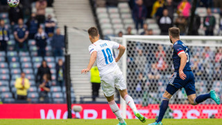 Чехия победи Шотландия с 2 0 в двубой от Група D