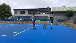 Националите на България по тенис тренират усилено преди гостуването на