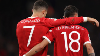 Неловкото ръкостискане между Кристиано Роналдо и Бруно Фернандеш е просто