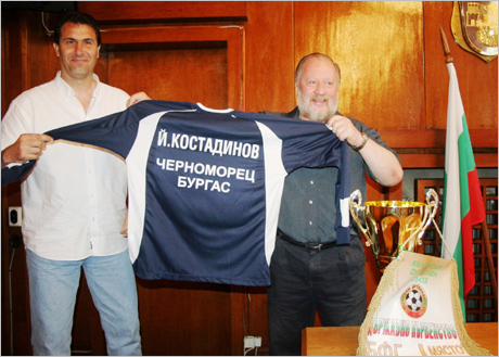Черноморец на срещна с кмета на Бургас