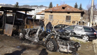 Изгоря колата на бизнесмен, изгубил семейство при атентат
