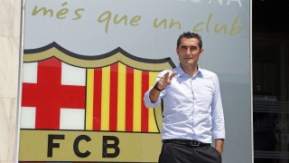 Старши треньорът на Барселона Ернесто Валверде даде обширна пресконференция