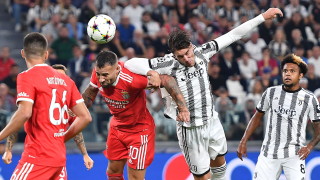 Мачът от Шампионската лига между Бенфика и Ювентус се играе