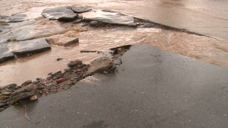 Проливен дъжд нанесе сериозни щети в Шуменско 