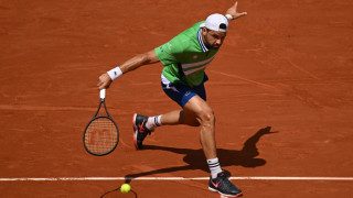 Най добрият български тенисист Григор Димитров излиза срещу италианеца Яник Синер