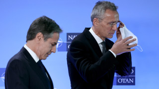 Държавният секретар на САЩ Антъни Блинкън разговаря с генералния секретар