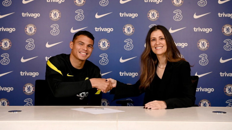 Тиаго Силва поднови договора си с Челси