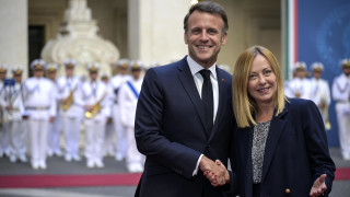 Макрон и Мелони работят за по-силна Европа, въпреки разногласията за Украйна