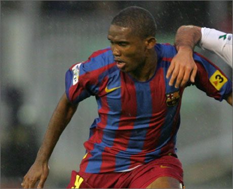 Ето'о пропуска мача с Левски