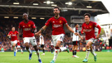 Манчестър Юнайтед победи Фулъм с 1:0 в мач от Висшата лига