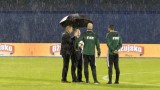  Проливен дъжд приключи мача Хърватия - Косово 