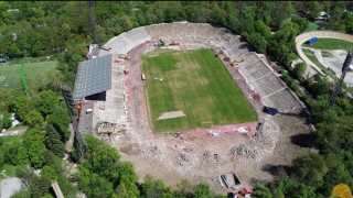 Символичният акт на първа копка на стадион Българска армия е