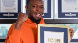 Юсейн Болт бе удостоен със званието Икона от Световните рекорди