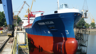 8000-тонен кораб построен за рекорден срок в Русе