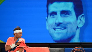 Световният №1 в тениса Новак Джокович поздрави Рафаел Надал за