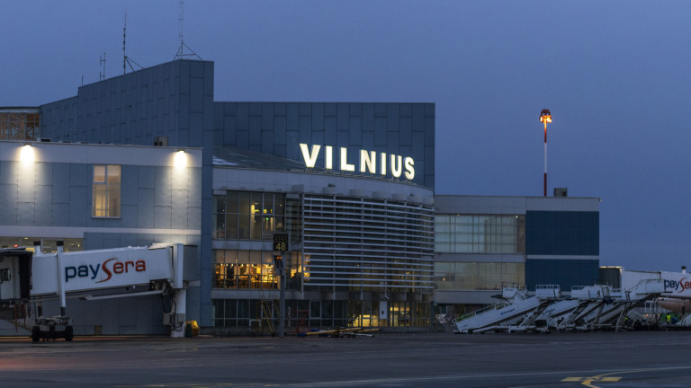 Вилнюското летище възобнови работа