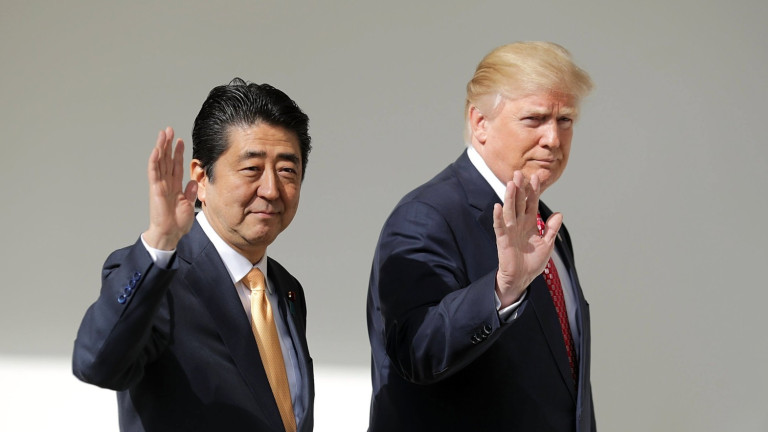 Абе и Тръмп подготвят съвместен натиск над КНДР в Г-20