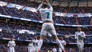 Суперзвездата на Реал Мадрид и Португалия Кристиано Роналдо даде обширно