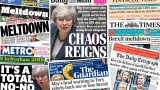 Брекзит предизвика хаос, тръби печатът на Острова