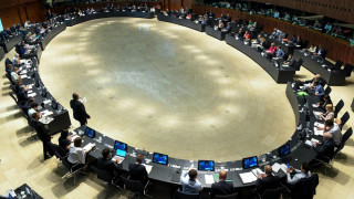 Новият български екоминистър Юлиян Попов взе участие в заседанието на