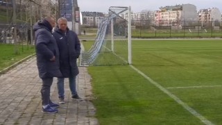 Иво Ивков се появи на тренировката на Левски, там бе и Даниел Боримиров