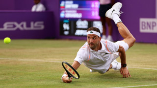 Григор Димитров няма да изиграе днес първия си мач на