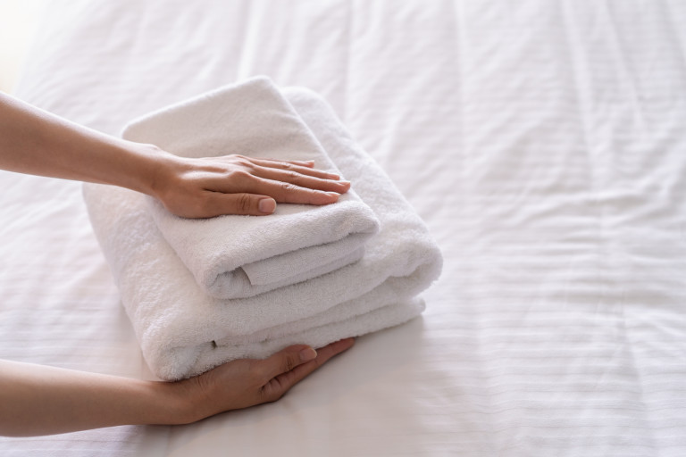 Кърпите би трябвало да се перат настрана, с цел да са чисти и меки