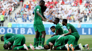Късен гол донесе победата на Саудитска Арабия в мача на честта в Група А