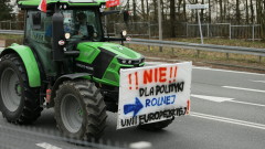 Полски фермери разпиляха украинска рапица
