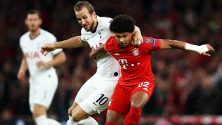 Тотнъм Хотспър 1 2 Байерн Мюнхен 45 1′ Край на